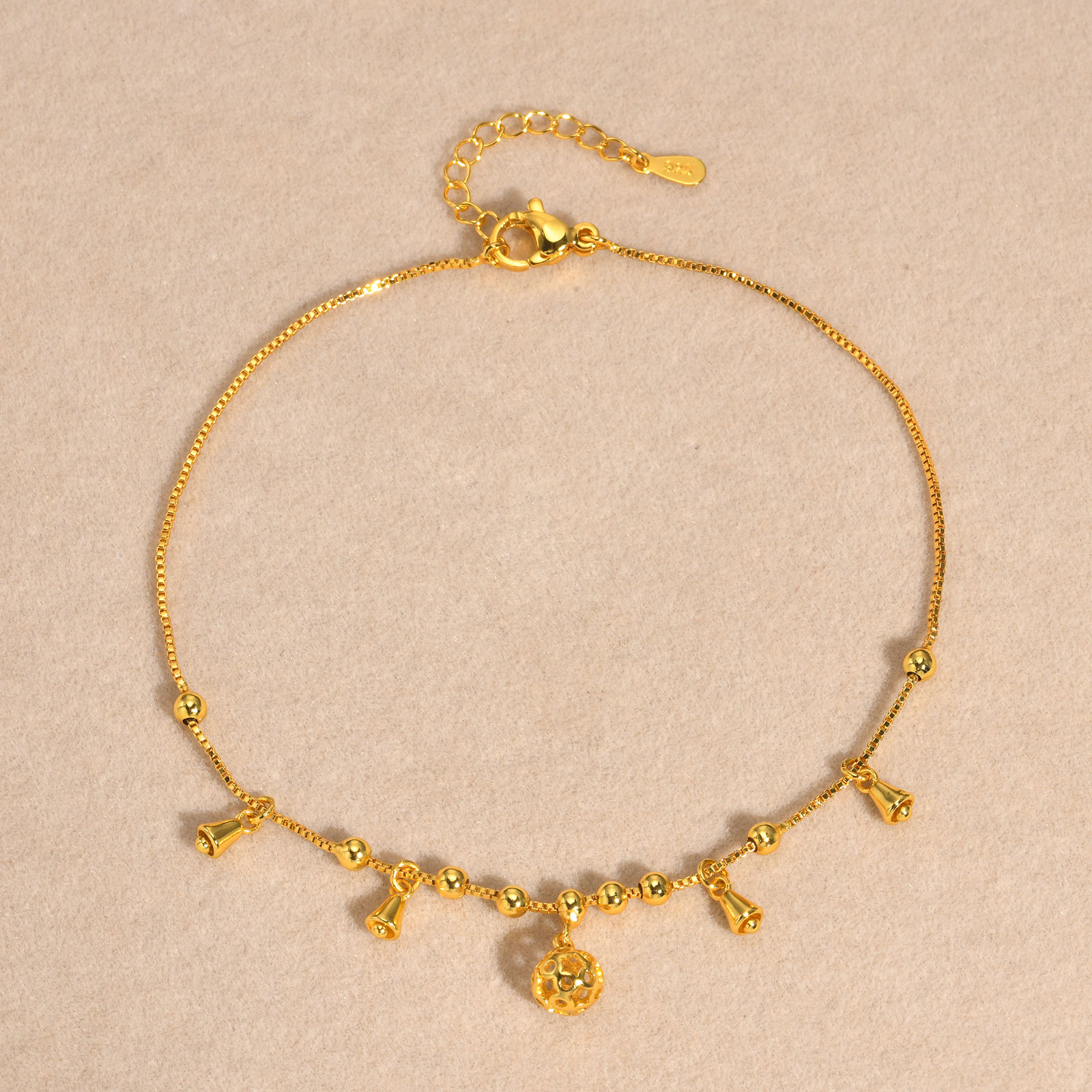 สร้อยข้อเท้าสแตนเลสสตีลแบบโมเด - Jc Jewelry & Watches Photos บทวิจารณ์และราคา