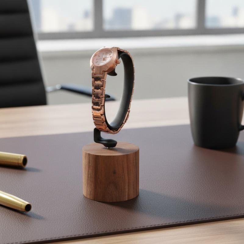 ที่วางนาฬิกาไม้รูปตัว C 1 ชิ้น - Jewelry And Watches Inc บทวิจารณ์และราคา