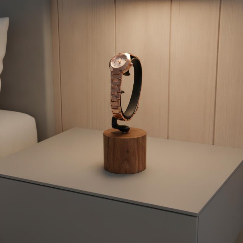 ที่วางนาฬิกาไม้รูปตัว C 1 ชิ้น - Jewelry And Watches Inc บทวิจารณ์และราคา