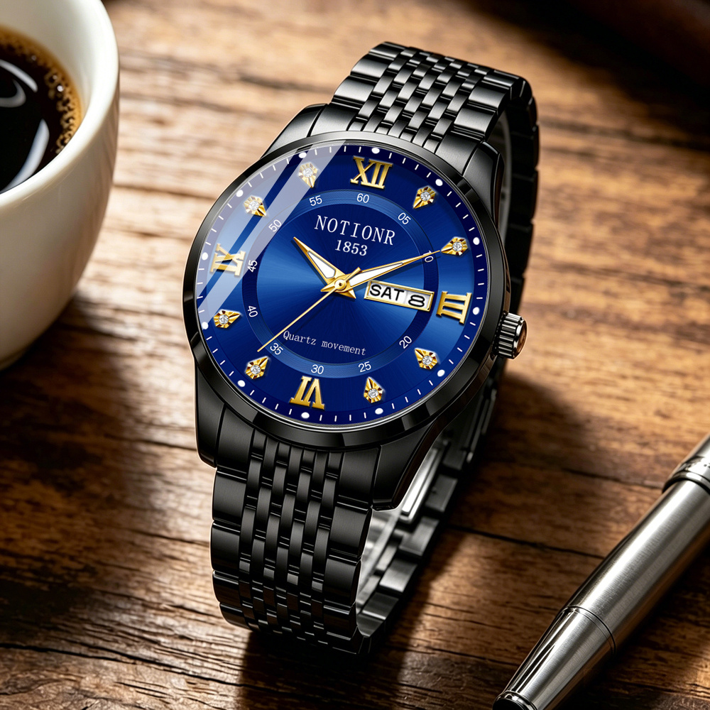 นาฬิกาแฟชั่นสำหรับผู้ชาย ดีไซน - Watch Display Box บทวิจารณ์และราคา
