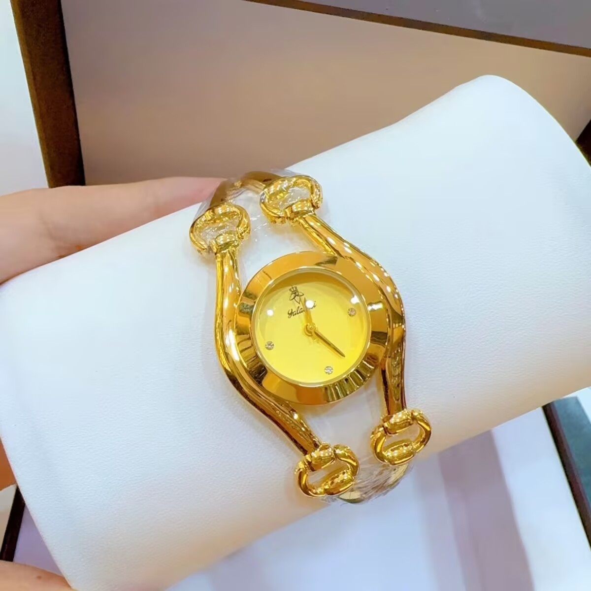 ใหม่ฝรั่งเศสดูไบ 24K ชุบทองนาฬ - Jewelry For Watches บทวิจารณ์และราคา