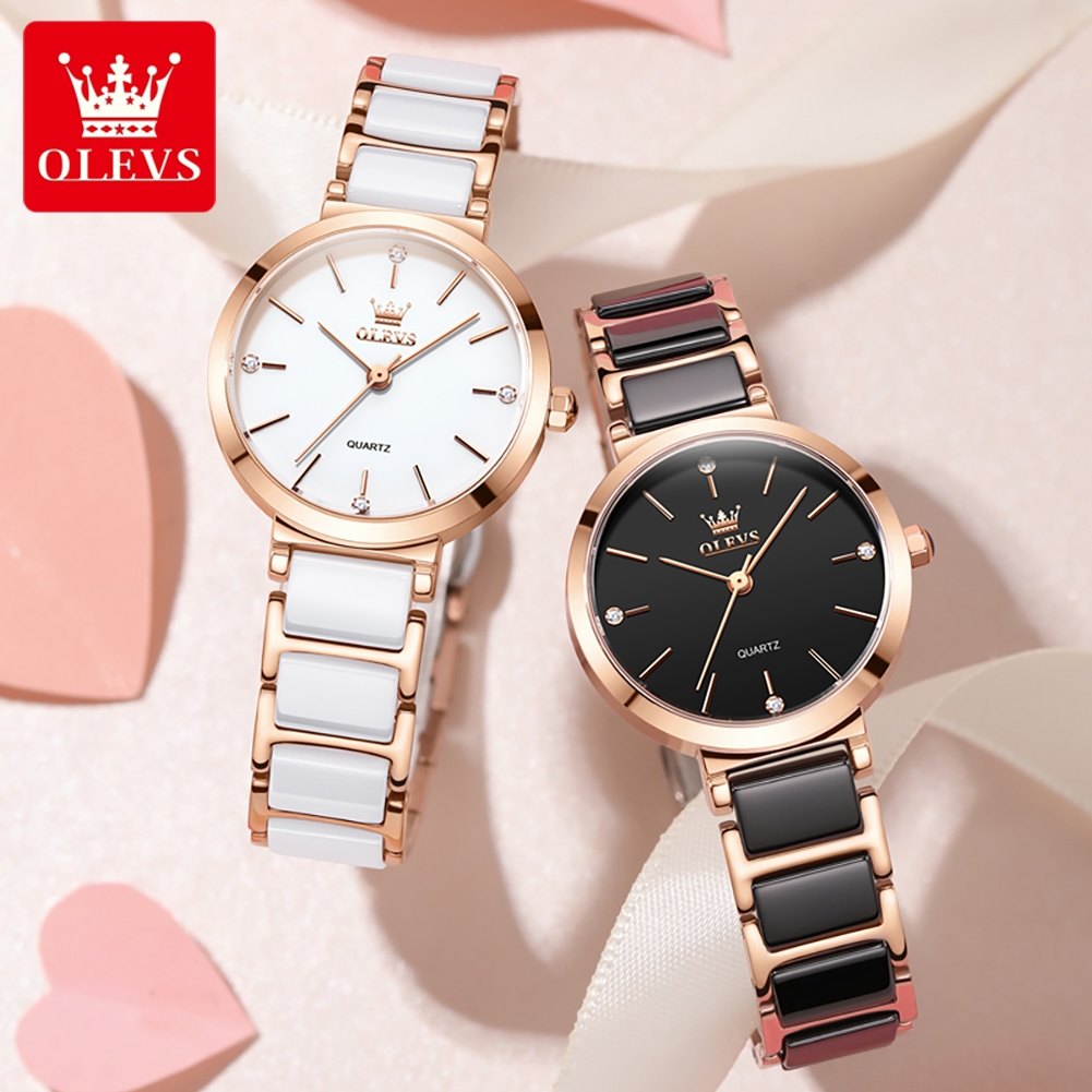 นาฬิกาข้อมือผู้หญิง OLEVS รุ่น - Jewelry For Watches บทวิจารณ์และราคา