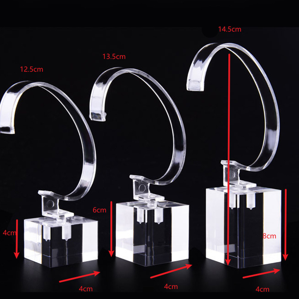 ชุด 3 ชิ้น แท่นวางนาฬิกาอะคริล - Jewelry And Watches Inc บทวิจารณ์และราคา