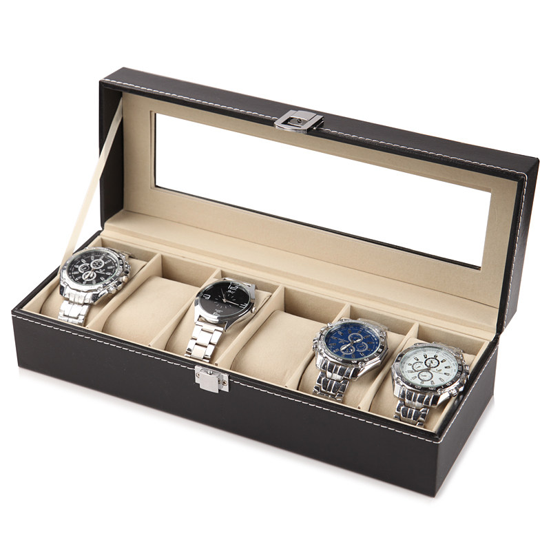 กล่องเก็บนาฬิกาหนังสไตล์ยุโรป  - Watch Display Box บทวิจารณ์และราคา