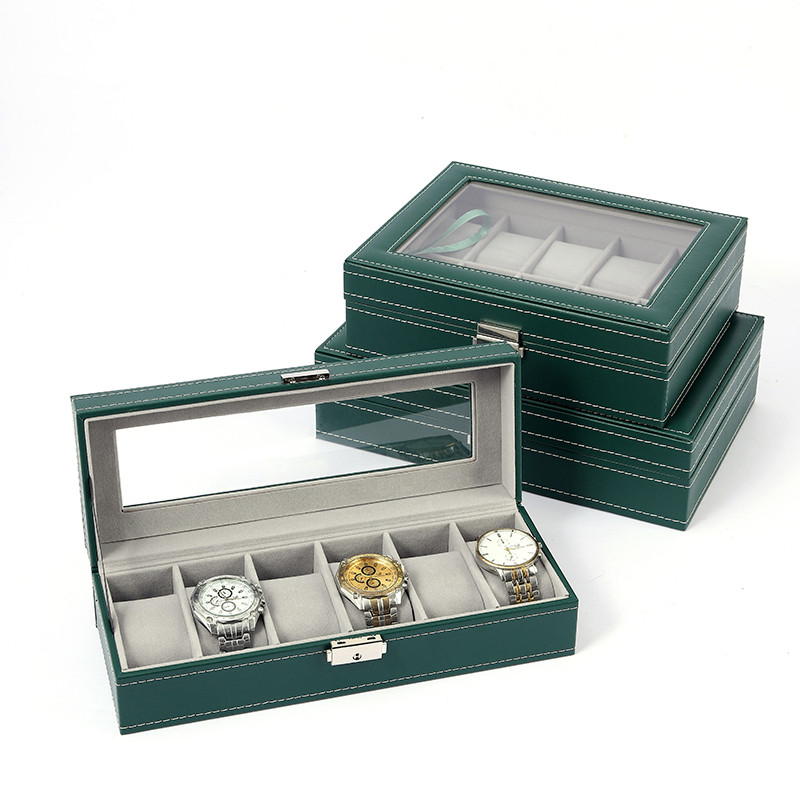 กล่องเก็บนาฬิกาหนังสไตล์ยุโรป  - Watch Display Box บทวิจารณ์และราคา