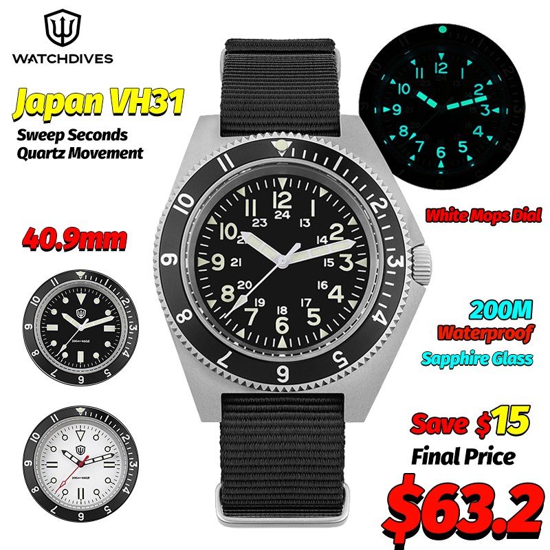 นาฬิกาควอตซ์ Watchdives รุ่น W - Jewelry For Watches บทวิจารณ์และราคา