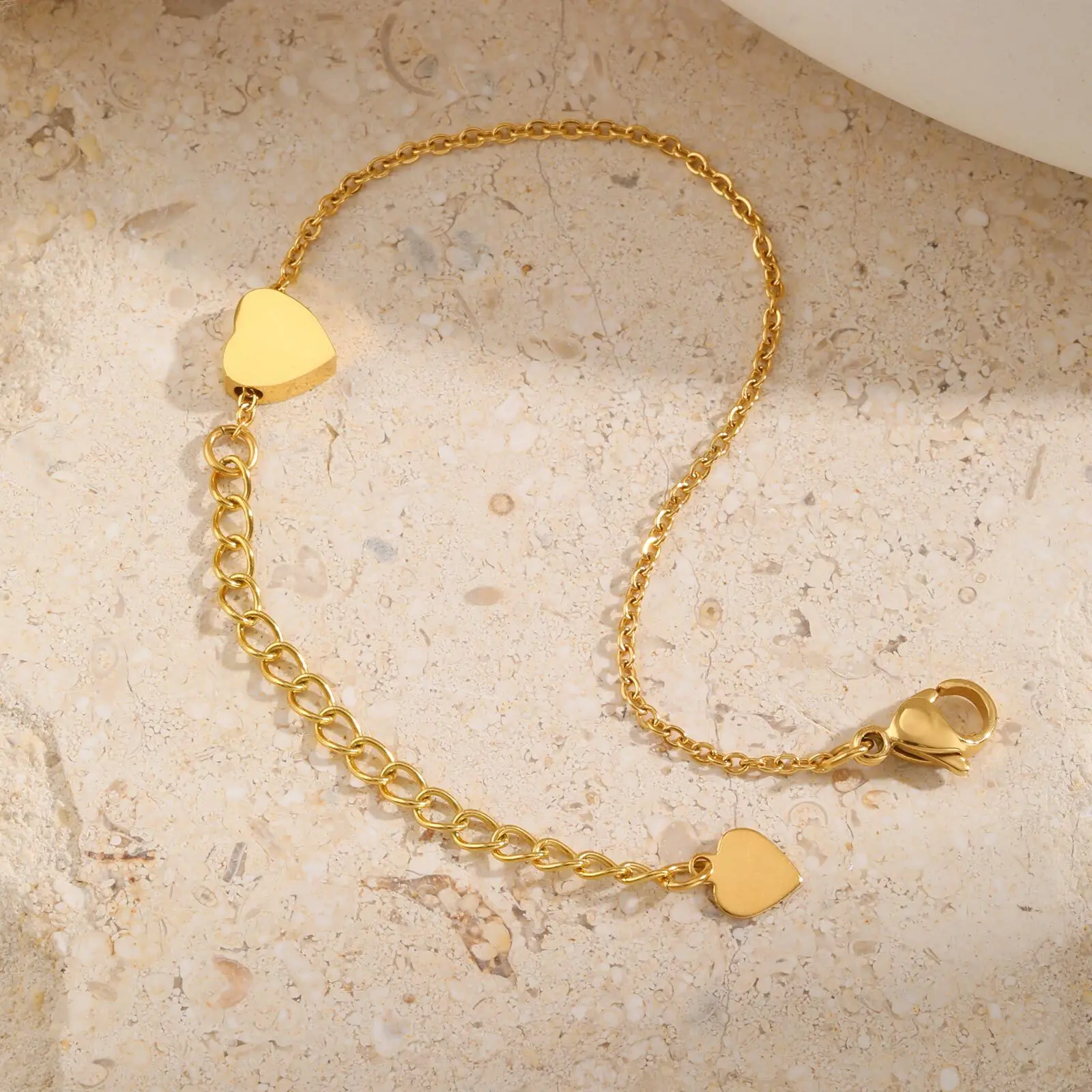 สร้อยข้อเท้าลายหัวใจสำหรับเด็ก - Jc Jewelry & Watches Photos บทวิจารณ์และราคา